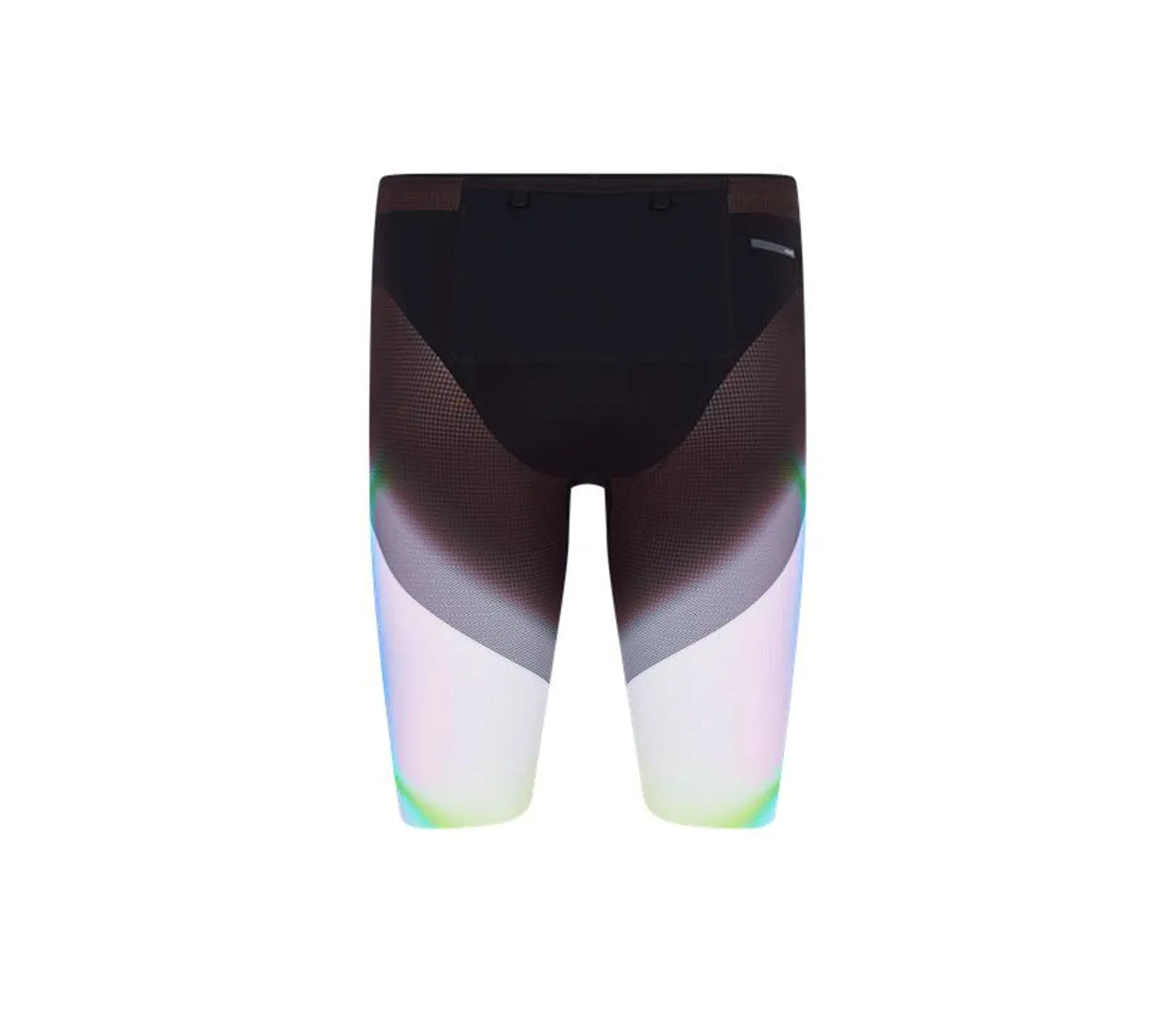 Men's Marathon Speed Shorts | Black/Summer Rainbow