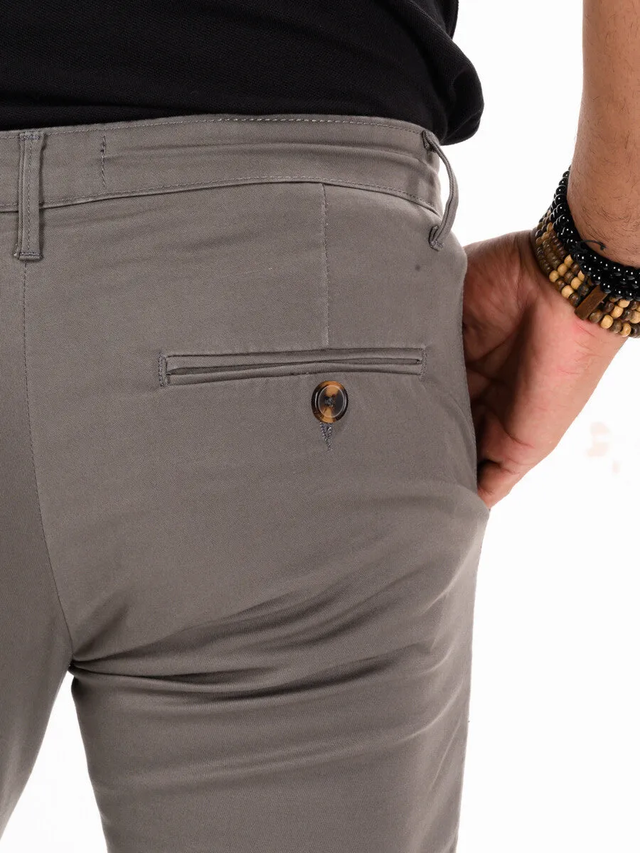 Men's Space Zinc Slim Fit Stretch Chino Pant