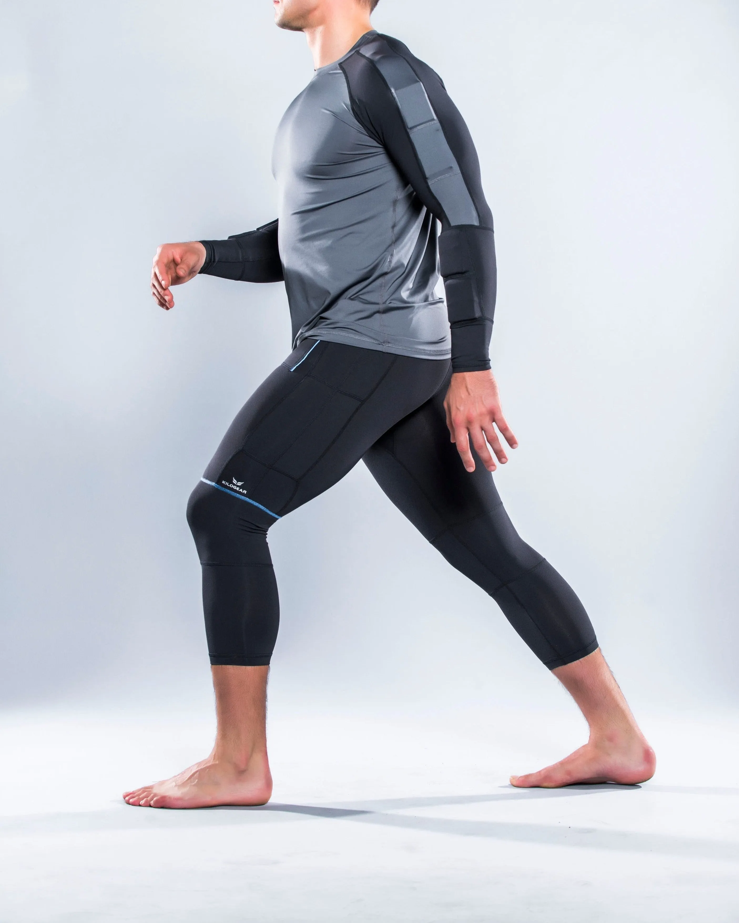 Men's Weighted Performance Quarter Tights