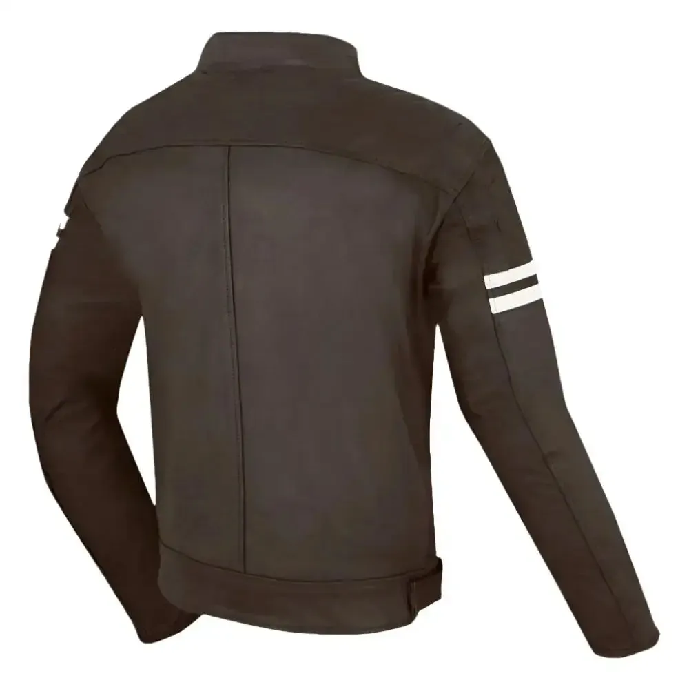 Merlin Hixon Heritage Motorcycle Leather Jacket – Classic & Durable