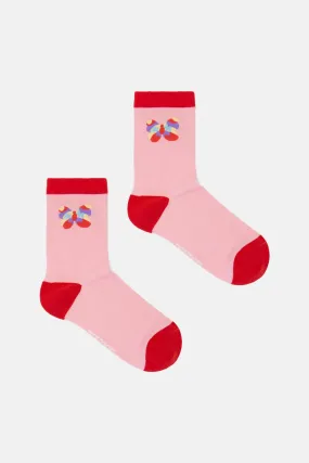 Mesh Butterfly Sock