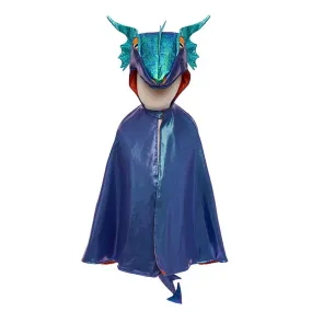 Metallic Dragon Cape Azure