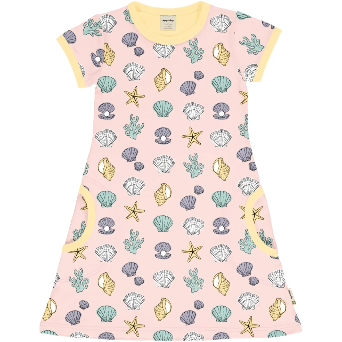 Meyadey Salty Shell Short Sleeve Dress