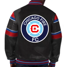MLS Chicago Fire FC Leather Jacket