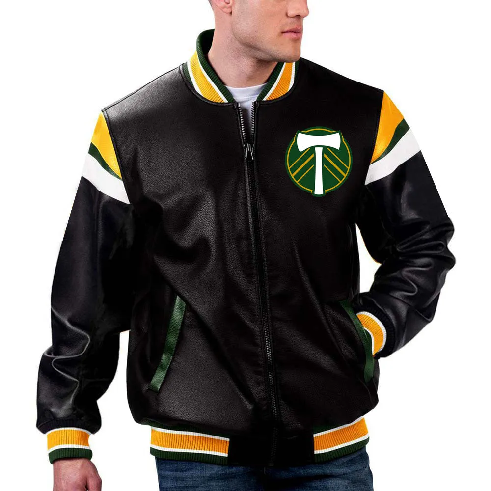 MLS Portland Timbers Leather Jacket