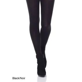 Mondor Merino Wool Tights- Cable Pattern