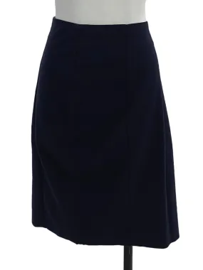 Navy Pencil Skirt