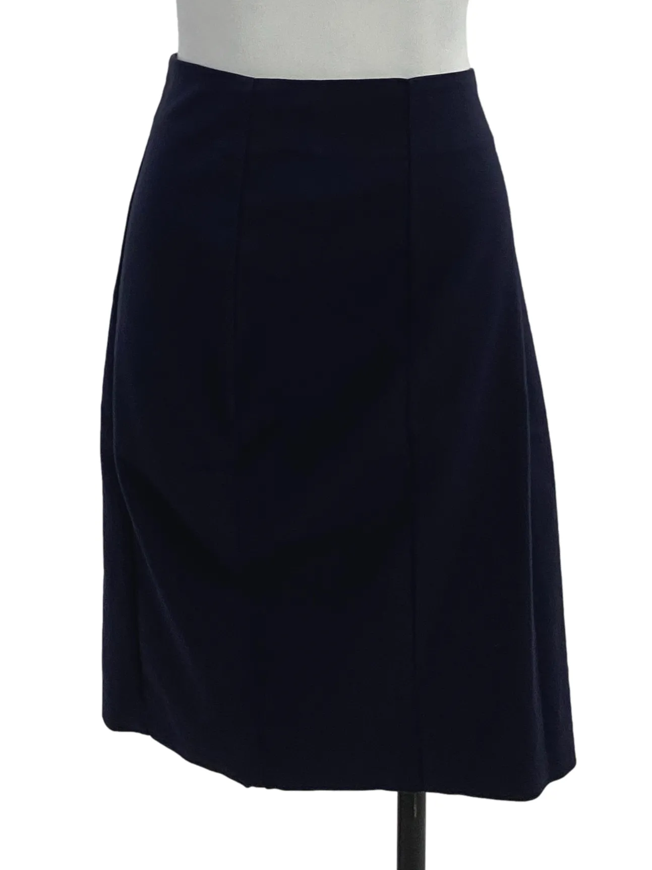 Navy Pencil Skirt