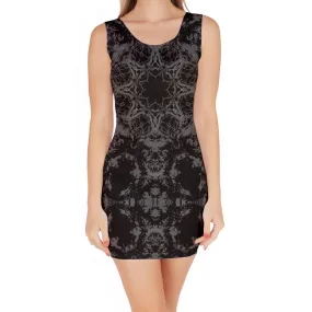 Nile River Mandala Bodycon Dress