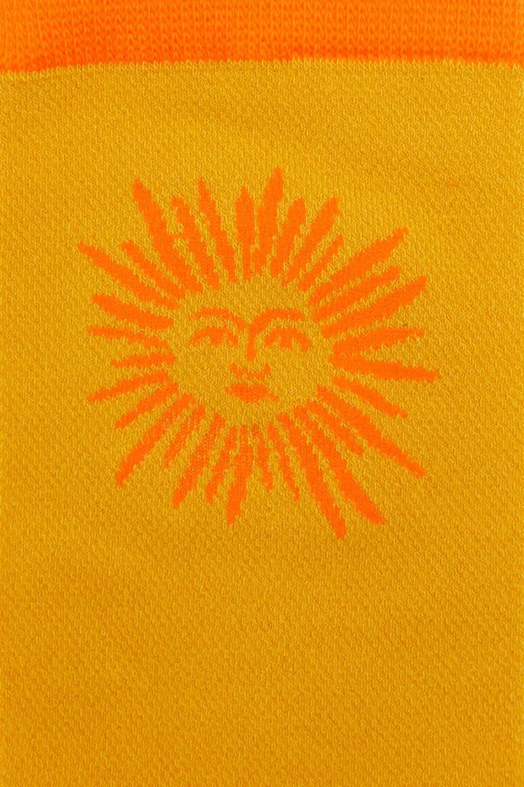 Orange Sun Mesh Sock
