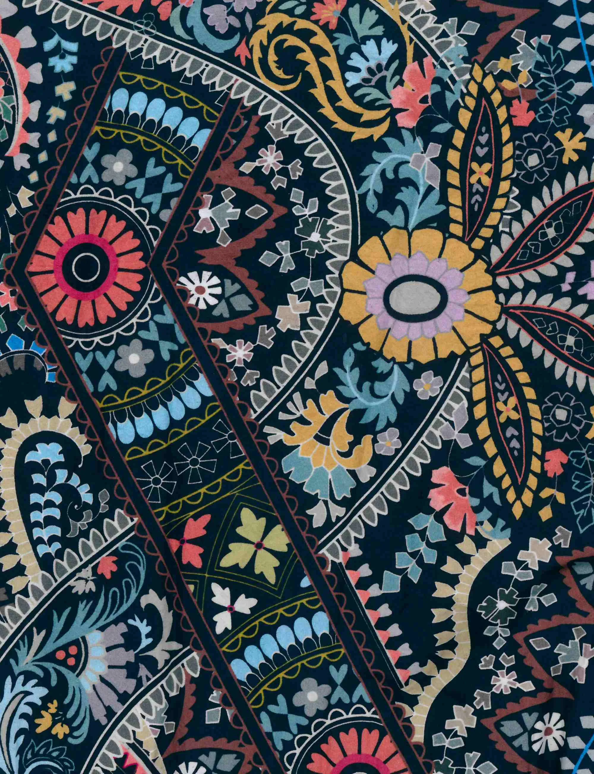 ORIGINAL SAMPLE Marisa ' Aztec Rose' Double Tiered Midi Dress
