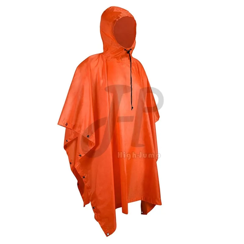 Outdoor Military Poncho 210T PU Army War Tactical Raincoat Hunting Ghillie Suit Accessories
