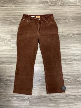 Pants Corduroy By Clothes Mentor In Brown, Size: 6