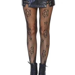 Pentagram Net Tights