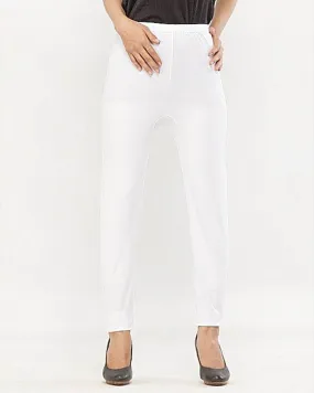 Plain Tights High Quality Fashion for Girls - ELS-8085-White
