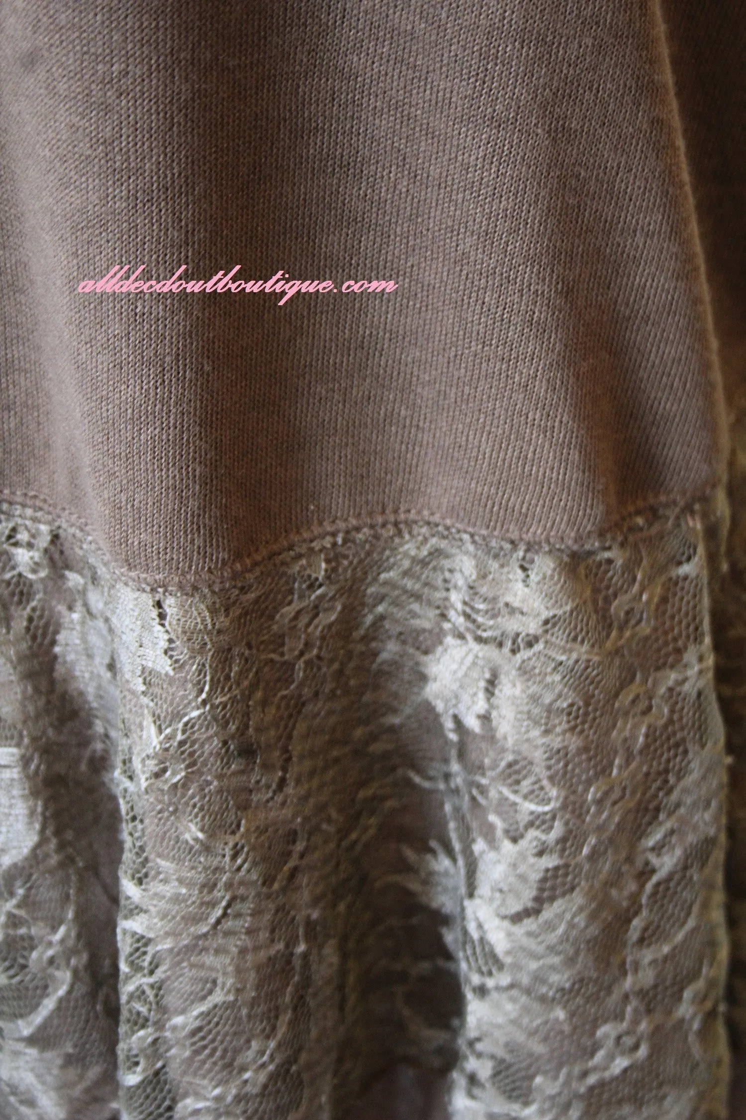 Pretty Angel | Lace Slip Dress Coffee