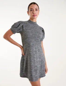 Puff Sleeve Smock Dress