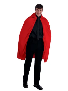 Red 45" Cape for Adults