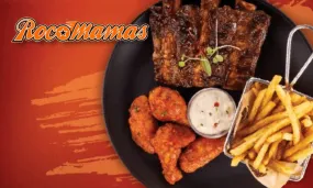 Rib & Wing Combo with Drinks & Dessert at RocoMamas Westgate Mall