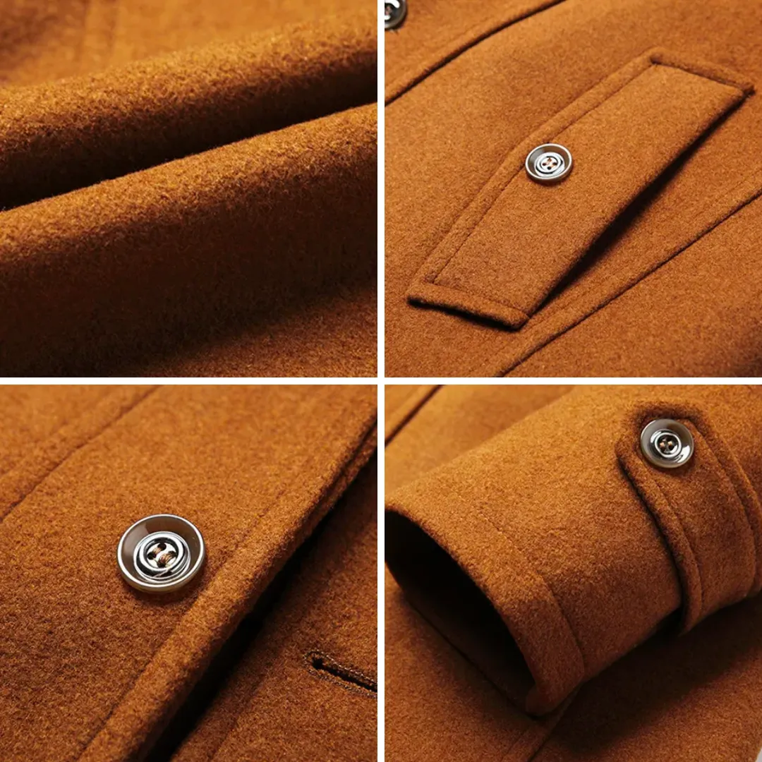 RÊMY-SINCLAIR PRESTIGE VIRGIN WOOL OVERCOAT