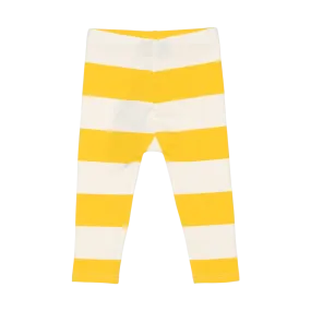 ROCK YOUR BABY - STRIPE BABY TIGHTS YELLOW