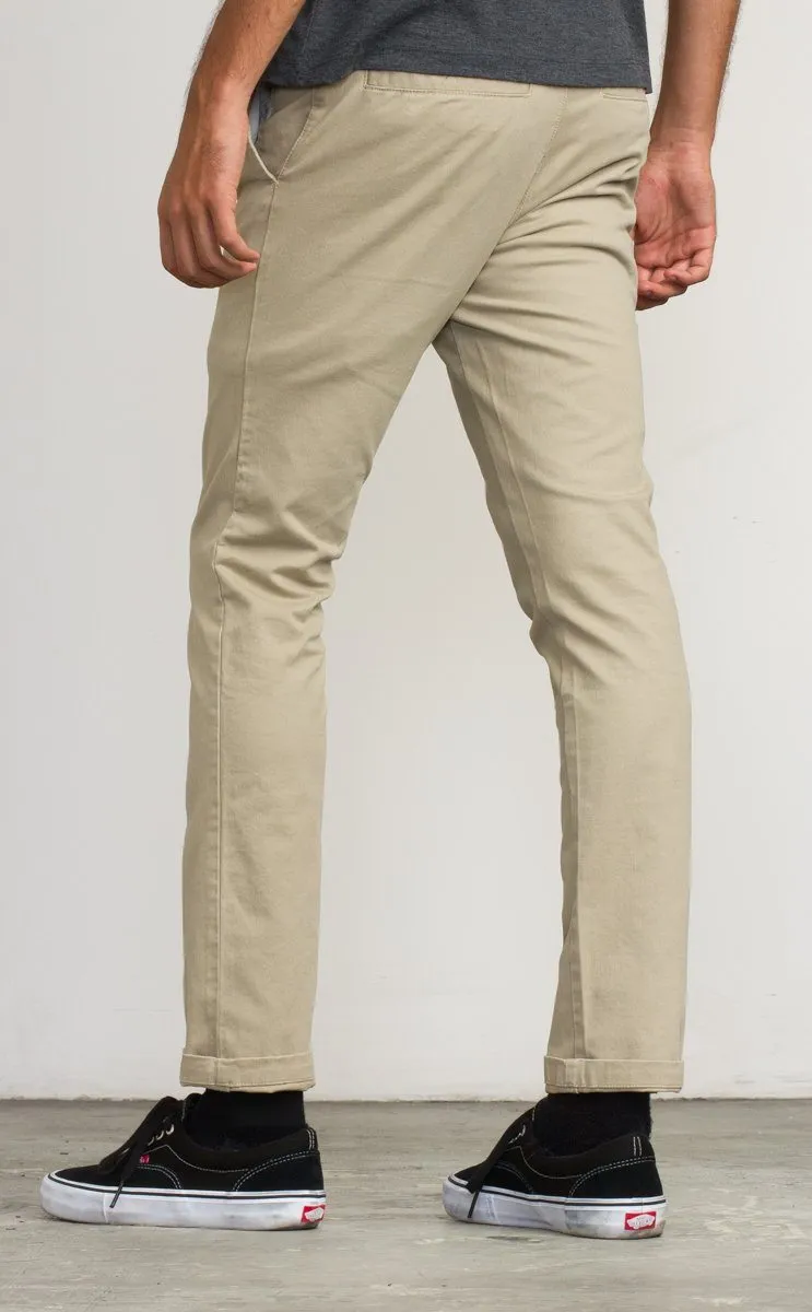 RVCA Stapler Twill Pants Khaki