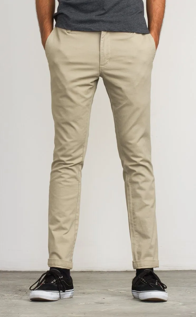 RVCA Stapler Twill Pants Khaki