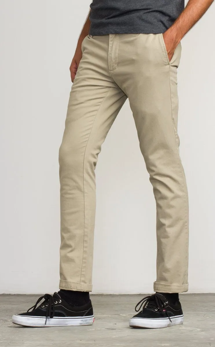 RVCA Stapler Twill Pants Khaki