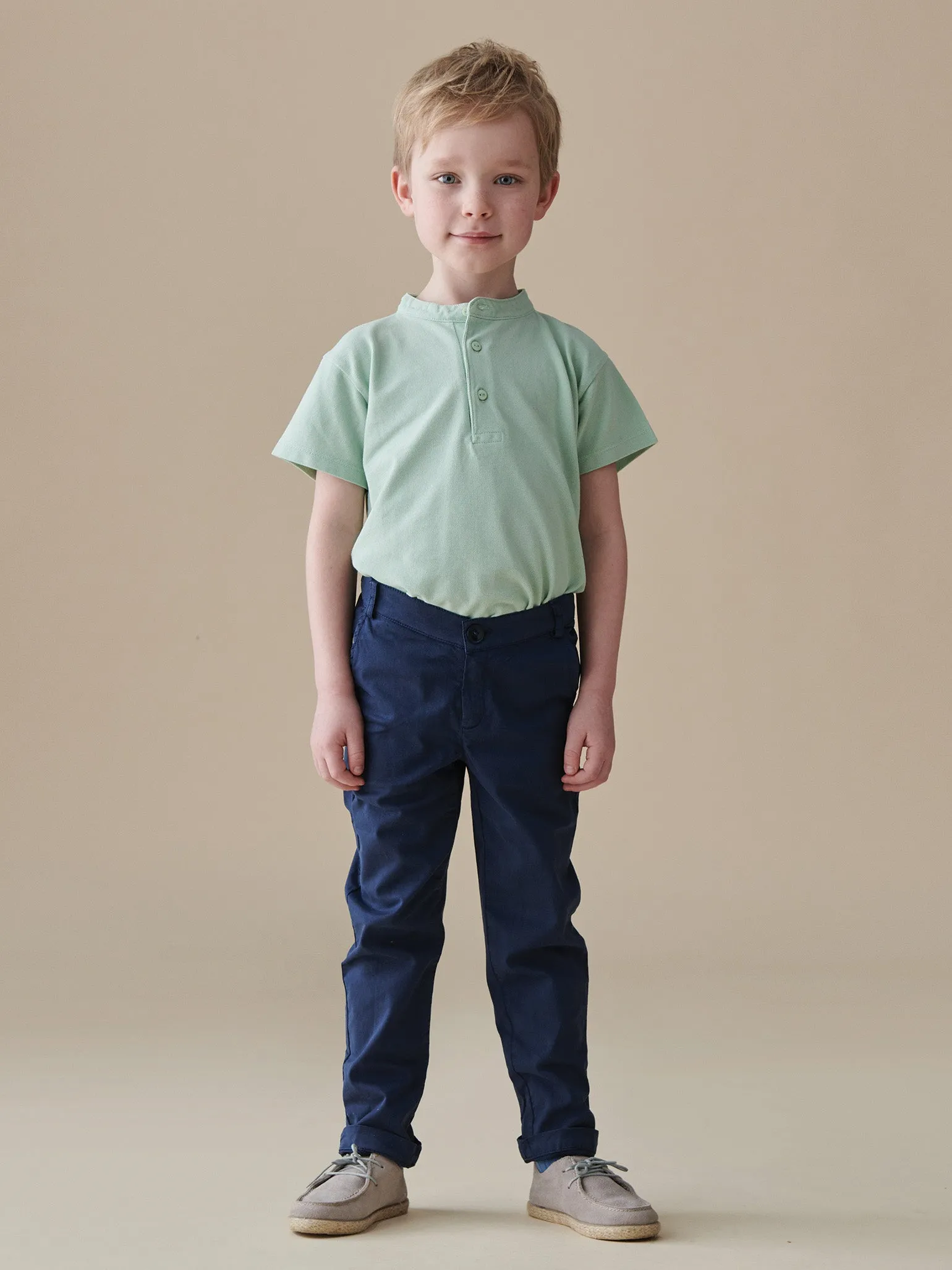 Sage Alcon Boy Polo Shirt