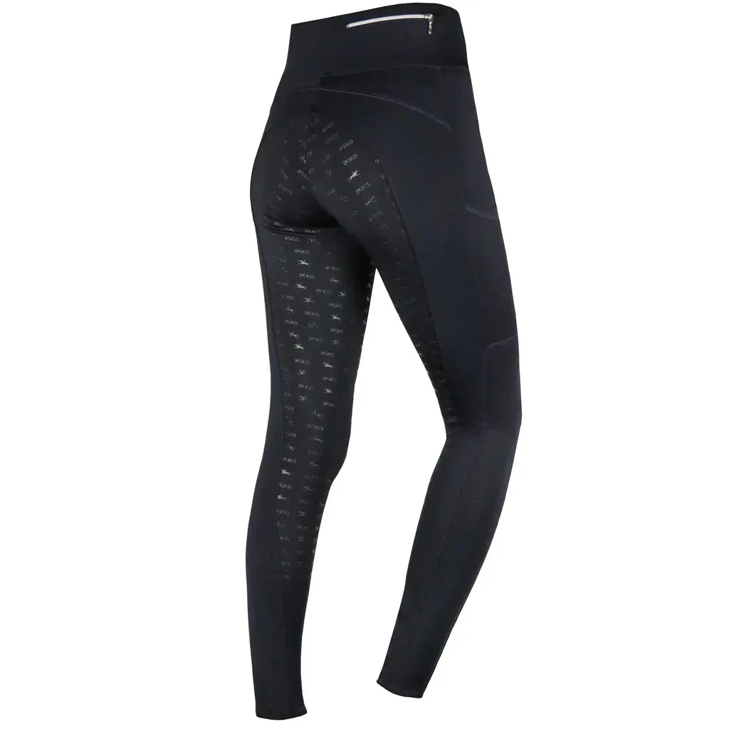 Schockemohle Pocket Riding Tights Ocean