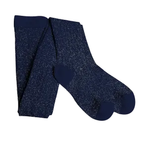 Sparkle Tights - Navy