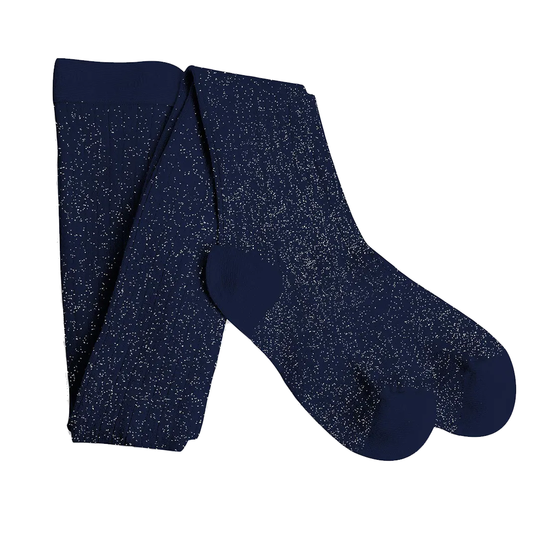 Sparkle Tights - Navy
