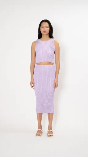Spongy-46 Skirt in Light Purple