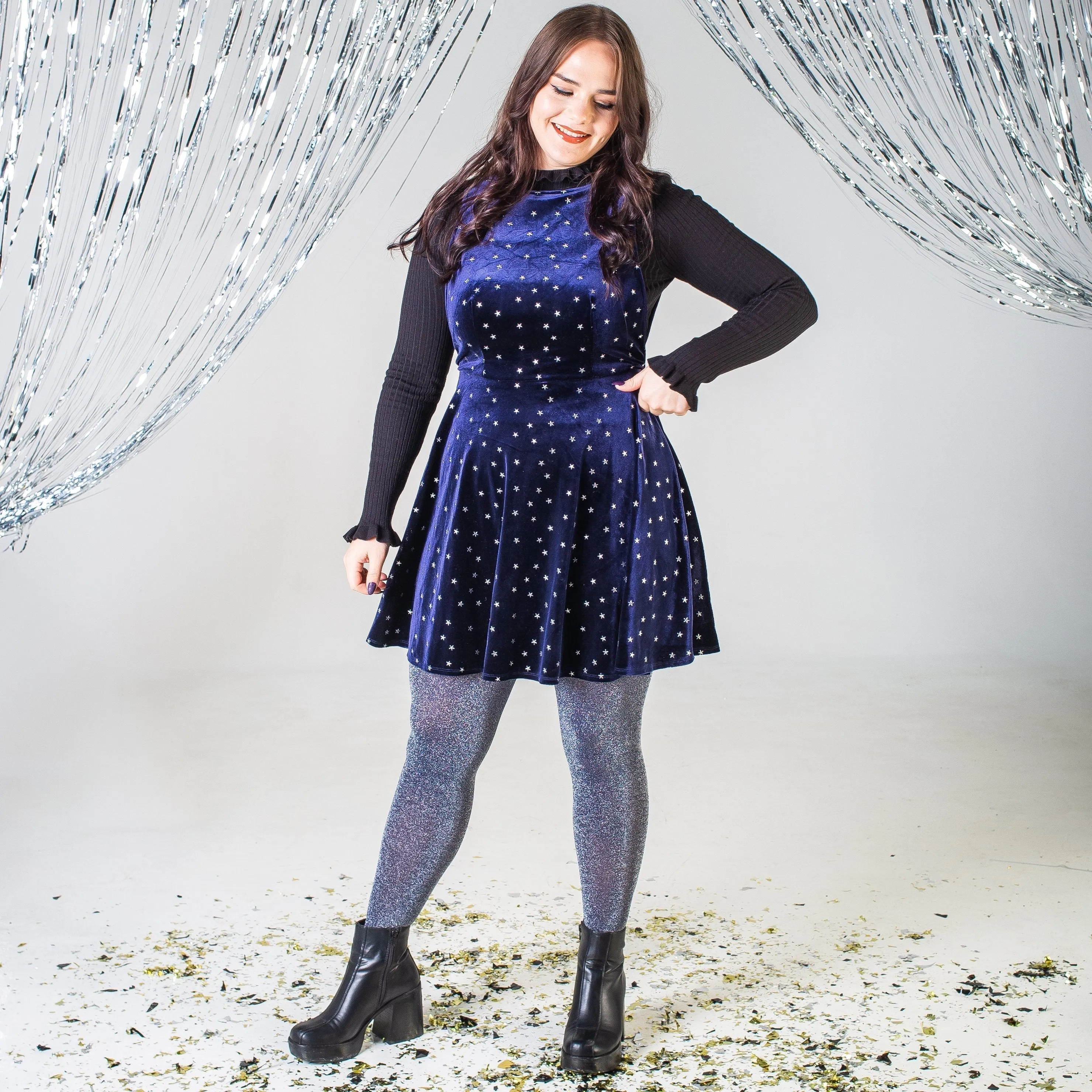Stardust Strumpfhosen - Marineblau