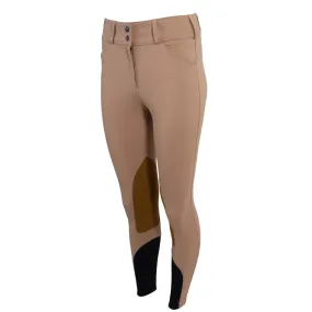 Tailored Sportsman Trophy Knee Patch Ladies Breech - Fawn