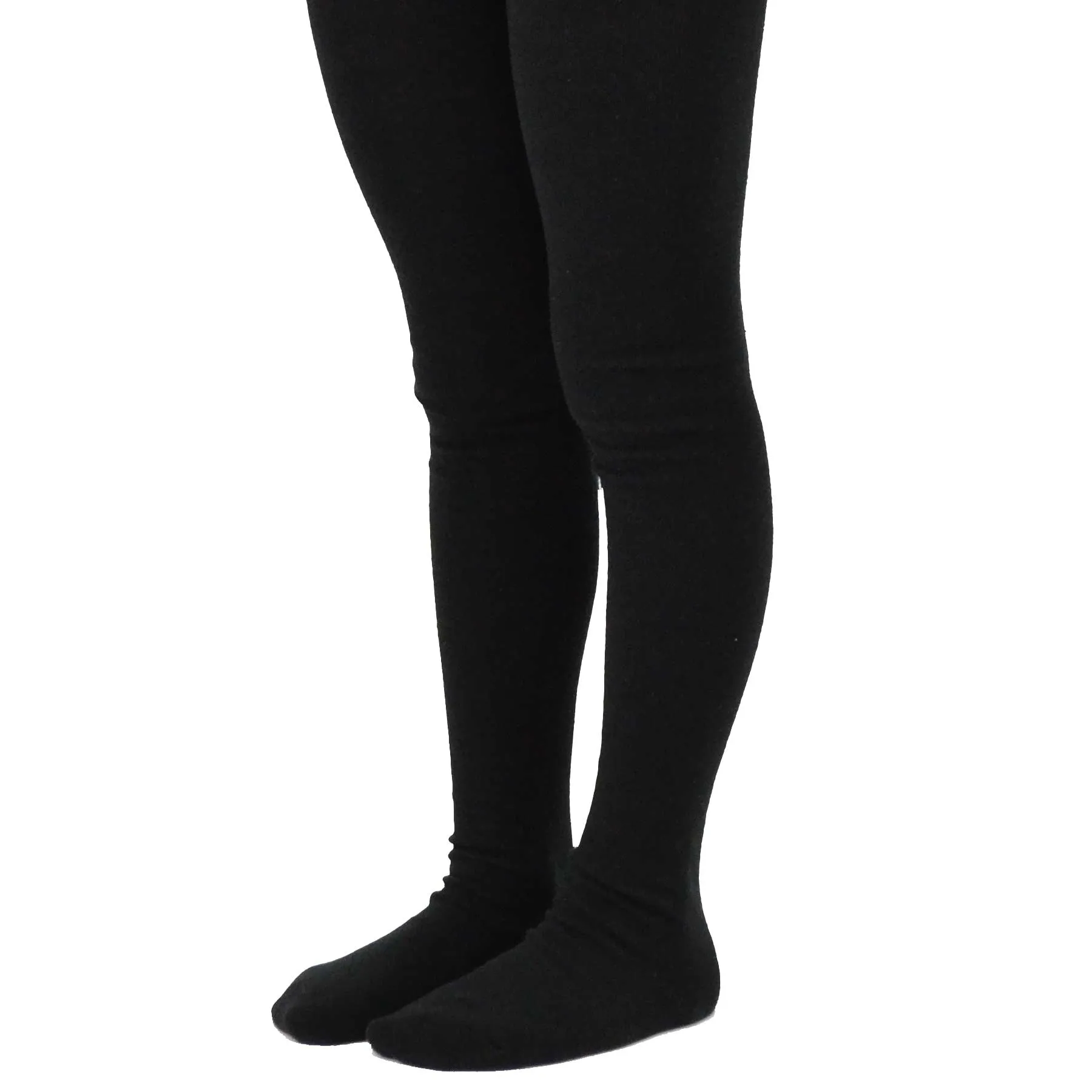 TeeHee Socks Kid's Casual Cotton Tights Black 3-Pack (T1565)