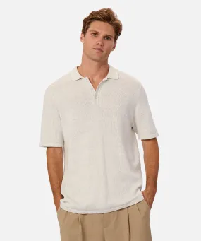 The Barletta Polo - Oat Melange
