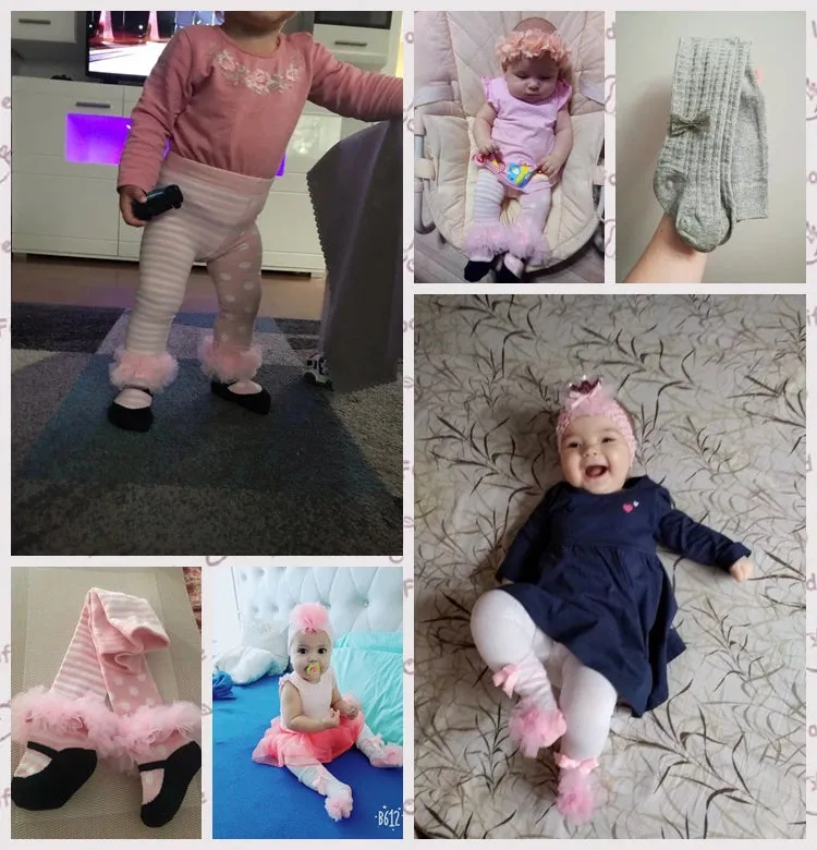 The Pink Pavlova Tights for Baby Girls