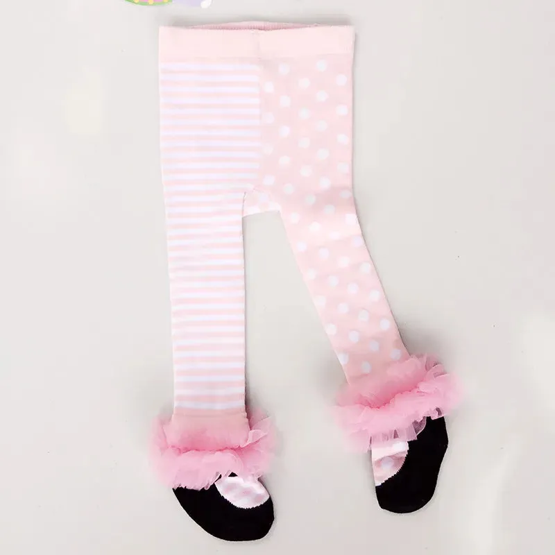 The Pink Pavlova Tights for Baby Girls