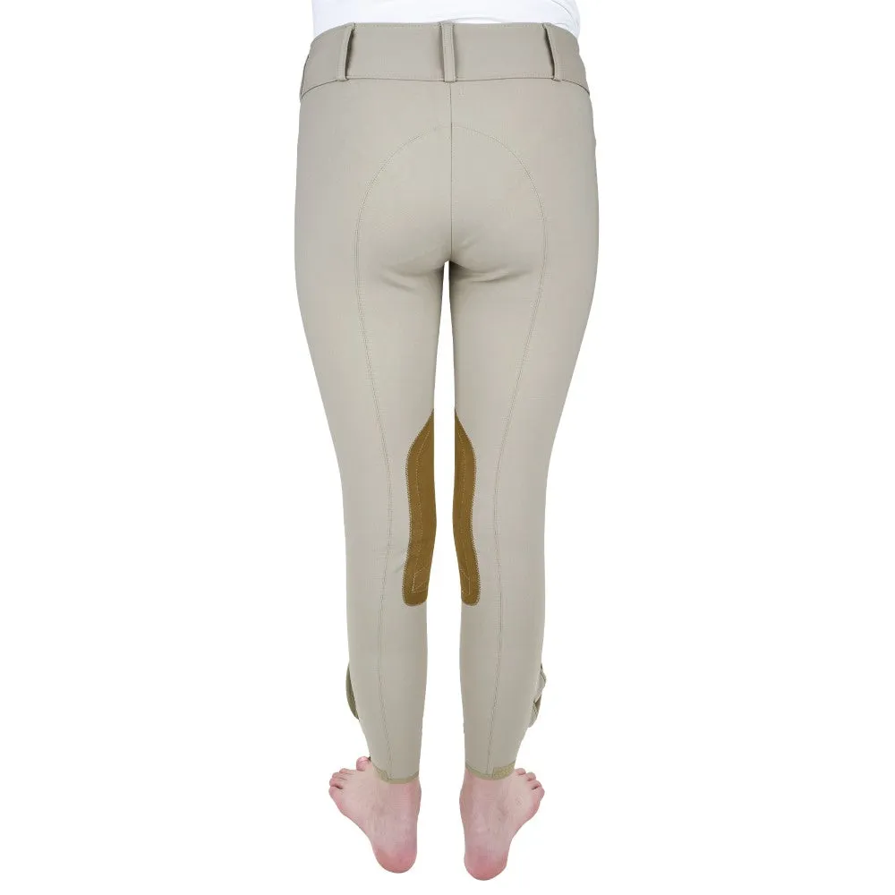 The Tailored Sportsman Girls Front Zip Trophy Breech