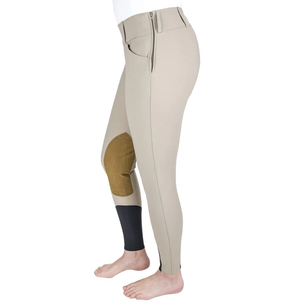 The Tailored Sportsman Ladies Mid-Rise Boot Sock Side Zip Breech
