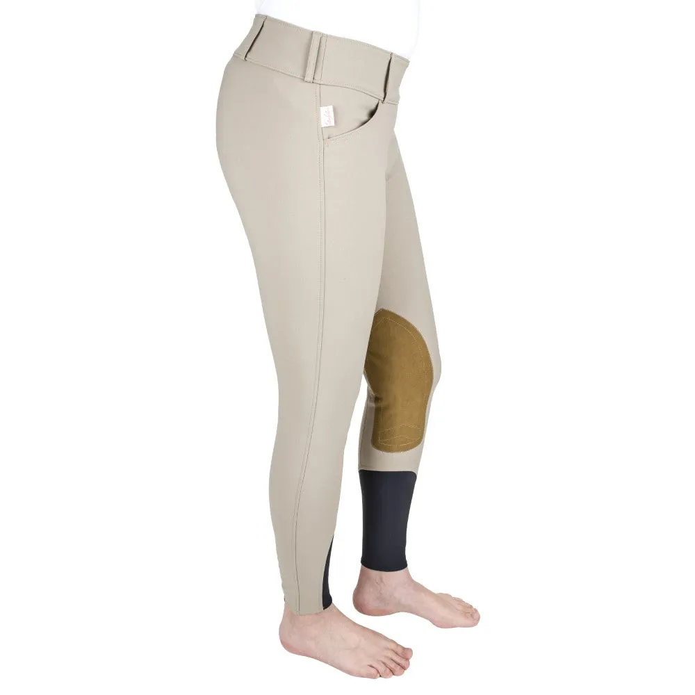The Tailored Sportsman Ladies Mid-Rise Boot Sock Side Zip Breech