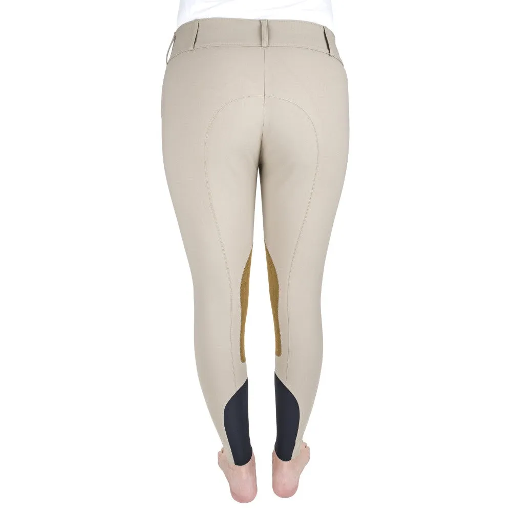 The Tailored Sportsman Ladies Mid-Rise Boot Sock Side Zip Breech