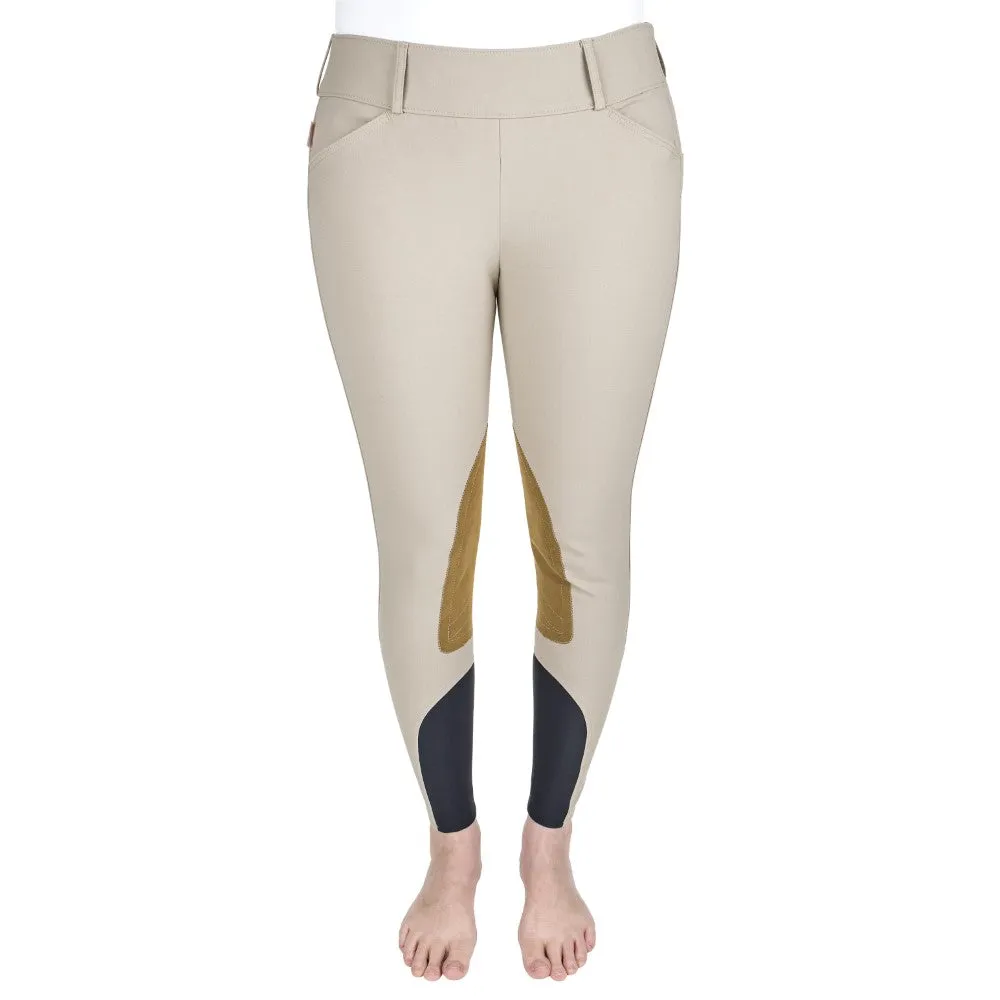 The Tailored Sportsman Ladies Mid-Rise Boot Sock Side Zip Breech