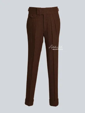 Timeless Chevron Business Trousers