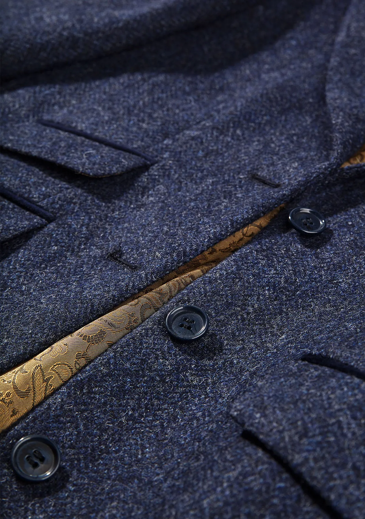 Tori ¾ Coat - Blue