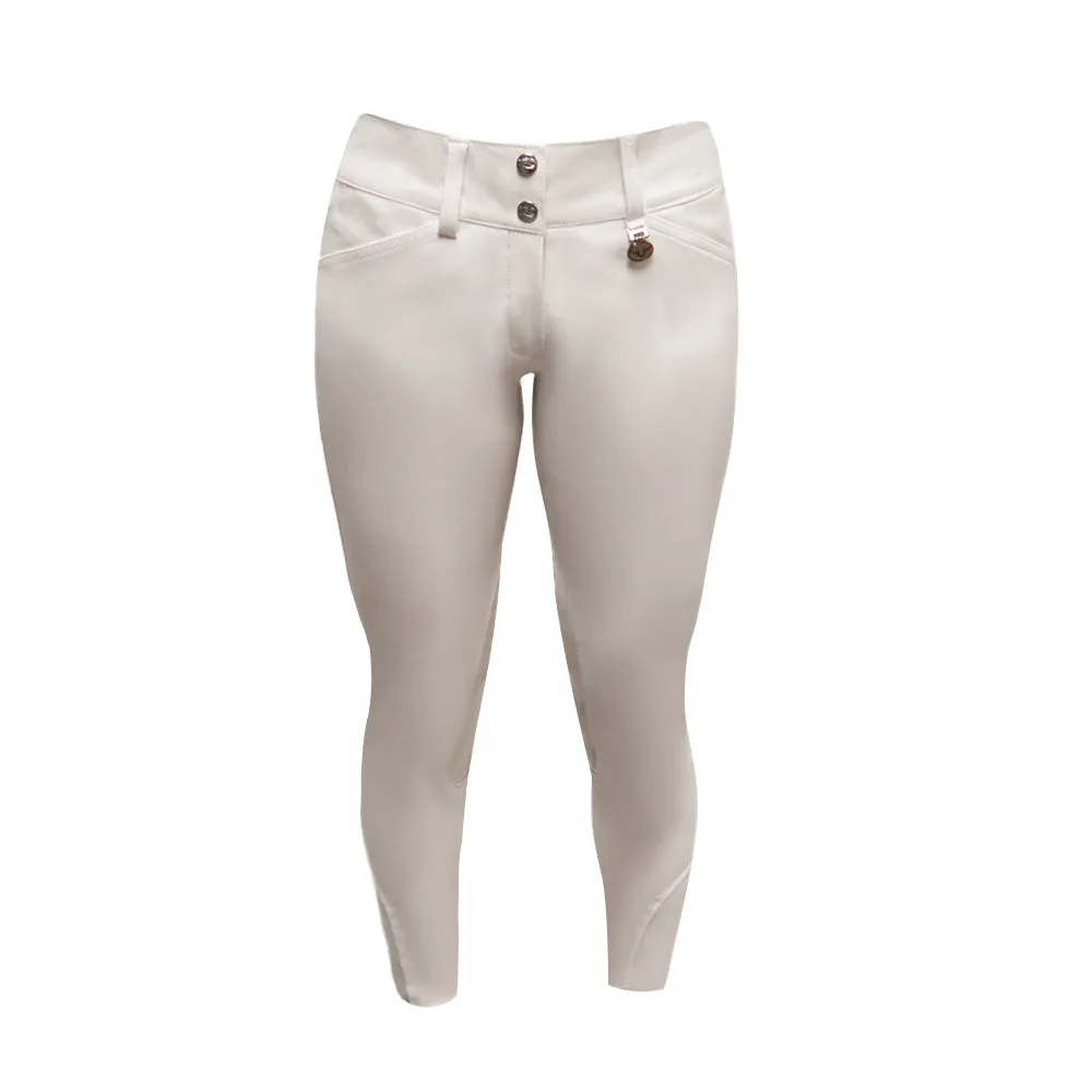 TuffRider White Ladies Knee Patch Breeches