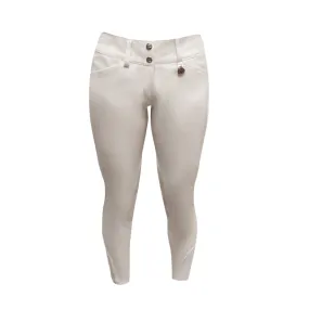 TuffRider White Ladies Knee Patch Breeches