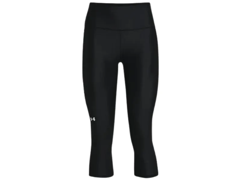 Under Armour Ladies HeatGear Armour Hi Capri Tights (Black 001)
