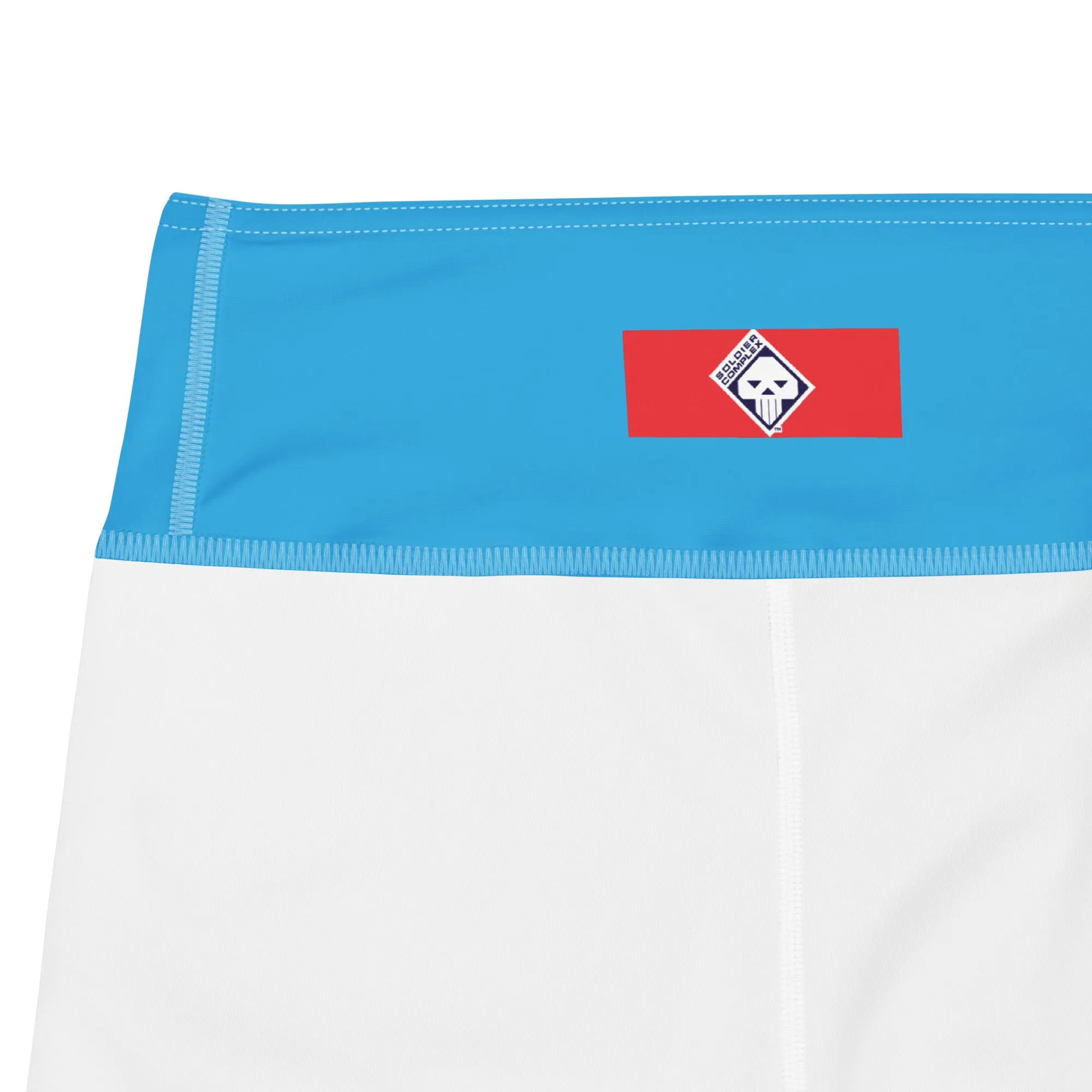 Urban Chic: Women's Solid Color Yoga Pants Leggings - Cyan
